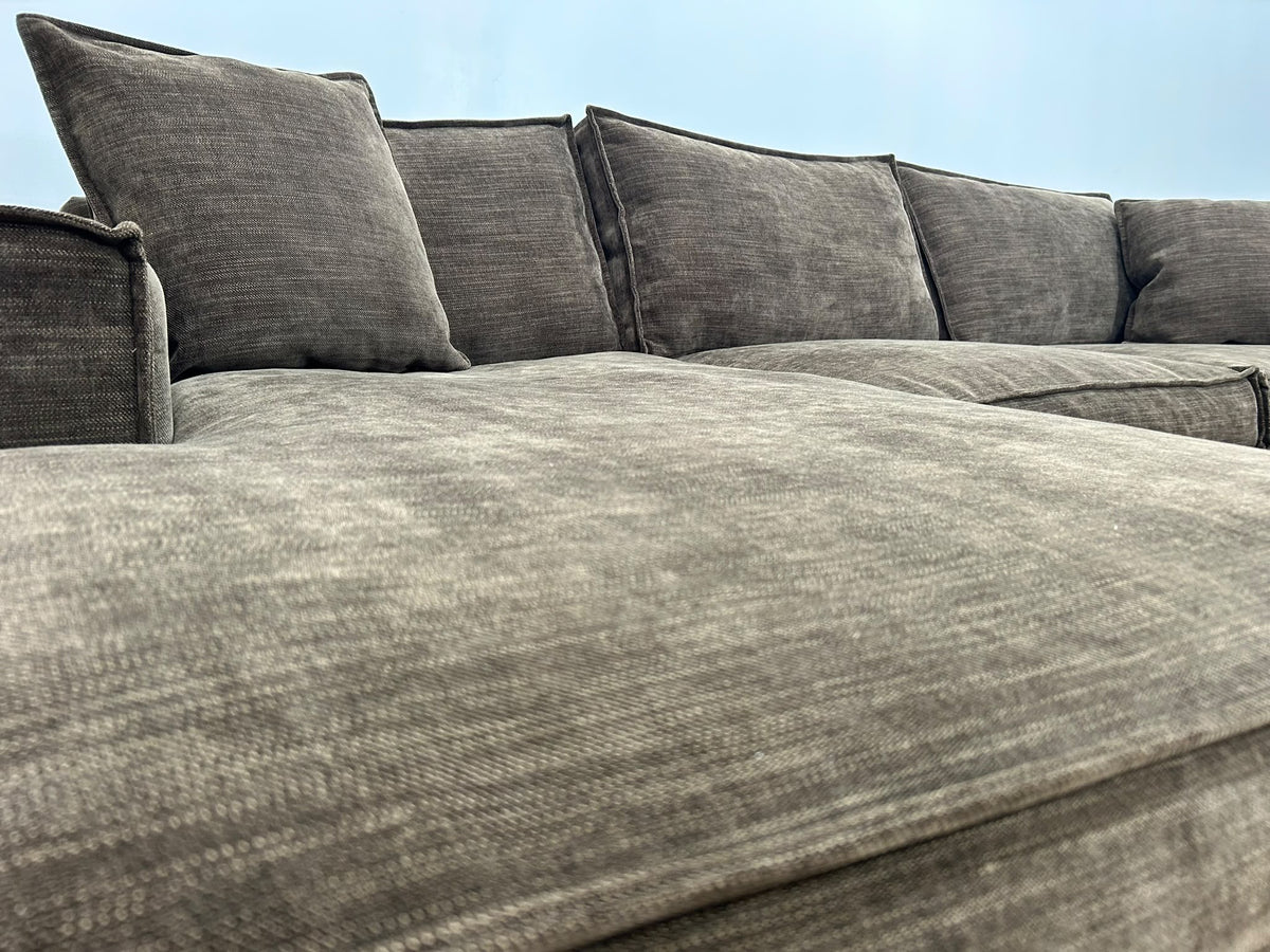 Stylus Rags Sectional Sofa 111”