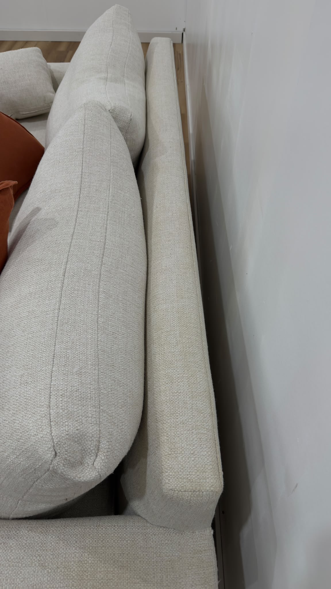 West Elm Harmony 3 Seater Sofa 82”