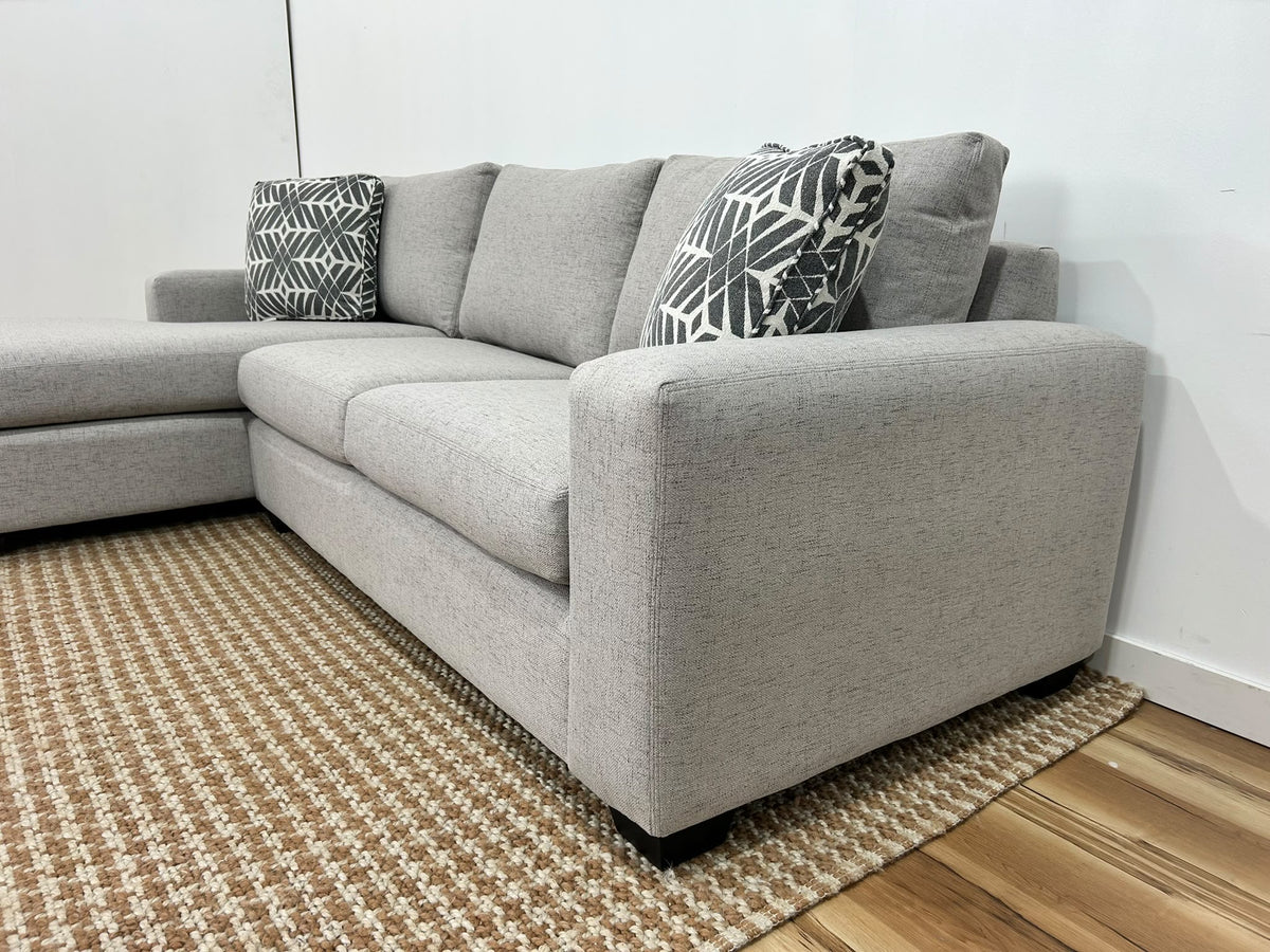 Stylus Cannon Sectional Sofa 108”