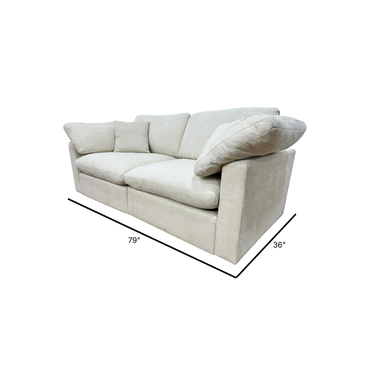 Nest | Cream | Sofa | 2pc