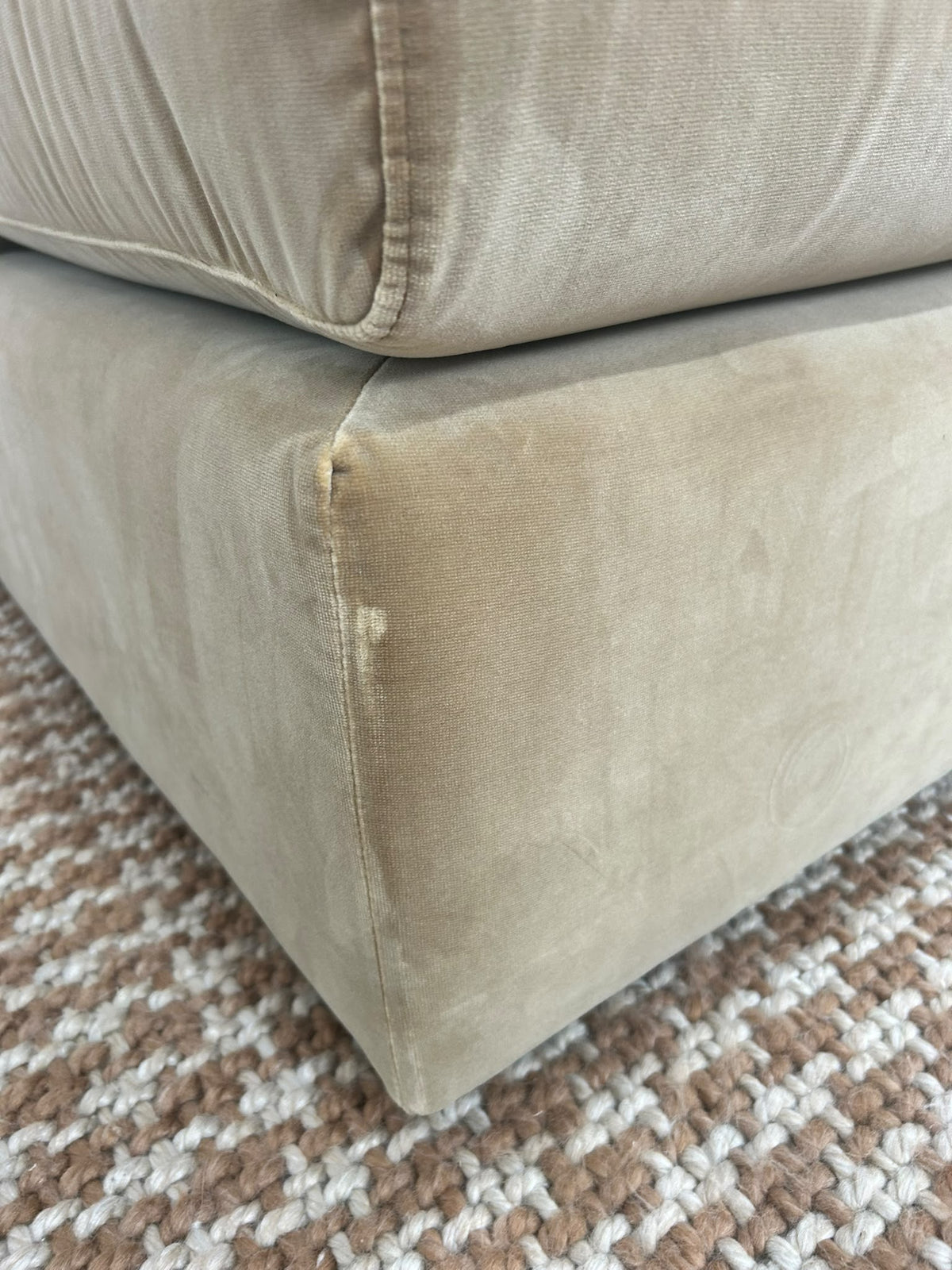 Couch Haus Velvet Sectional Sofa