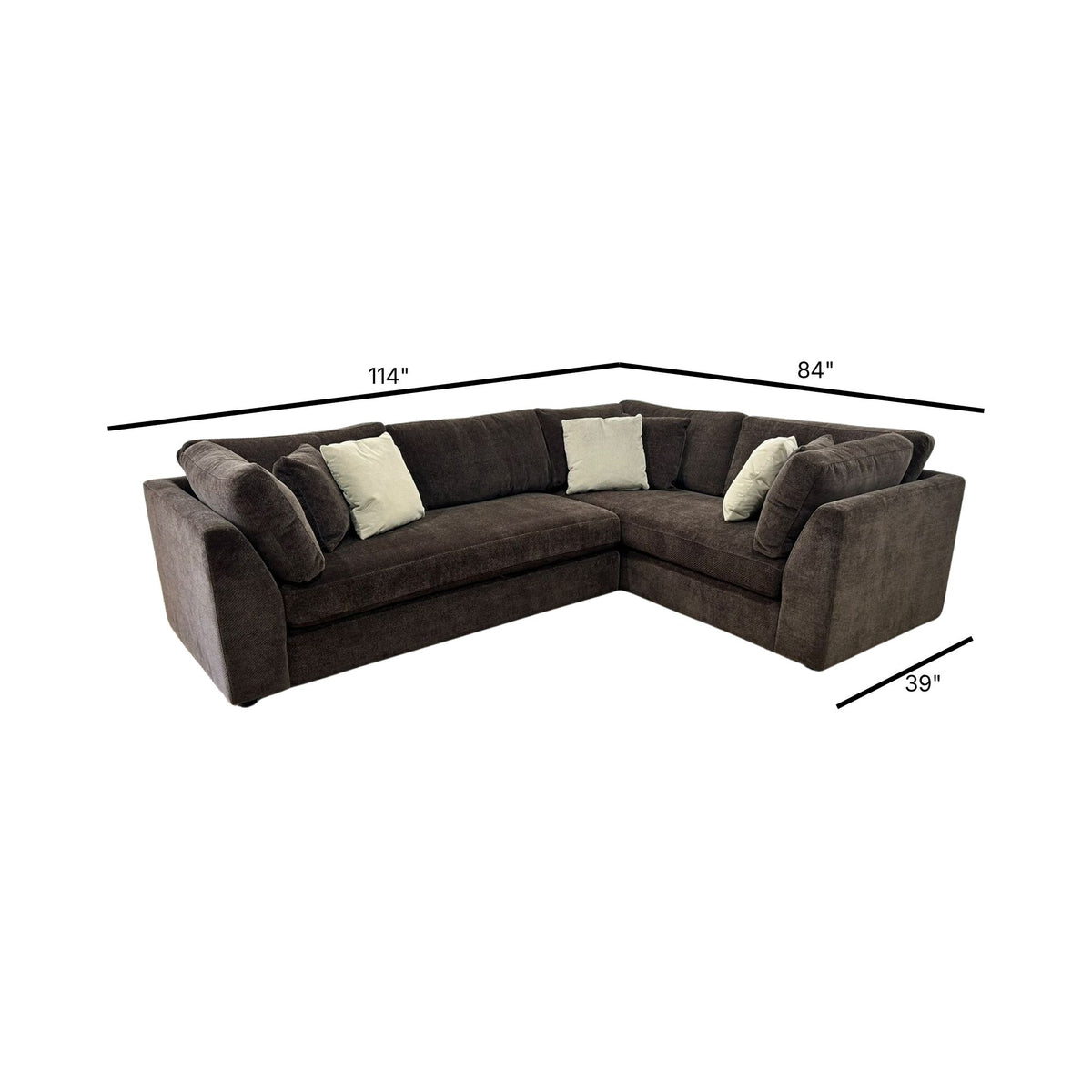 Alto Sectional Sofa 114”