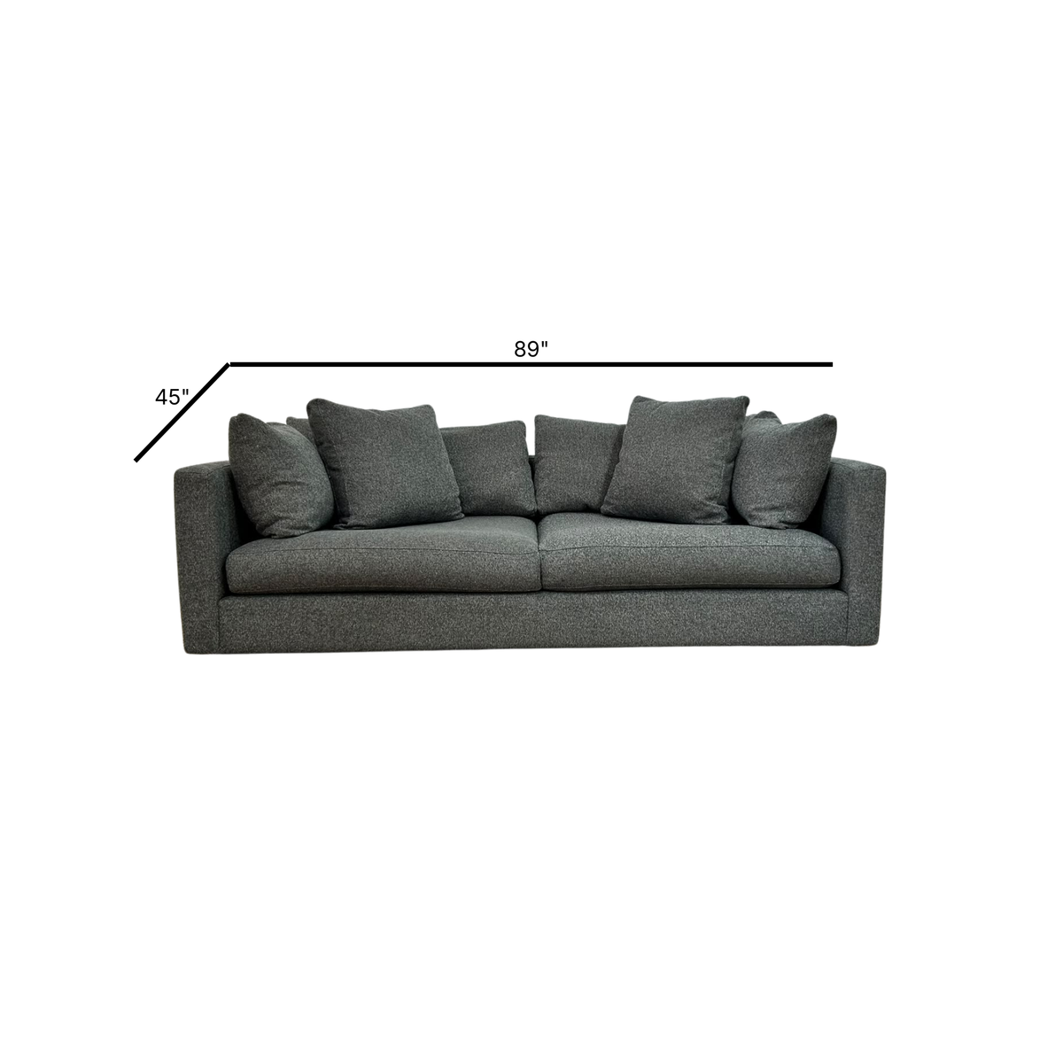 Stylus Haze Sofa 89”