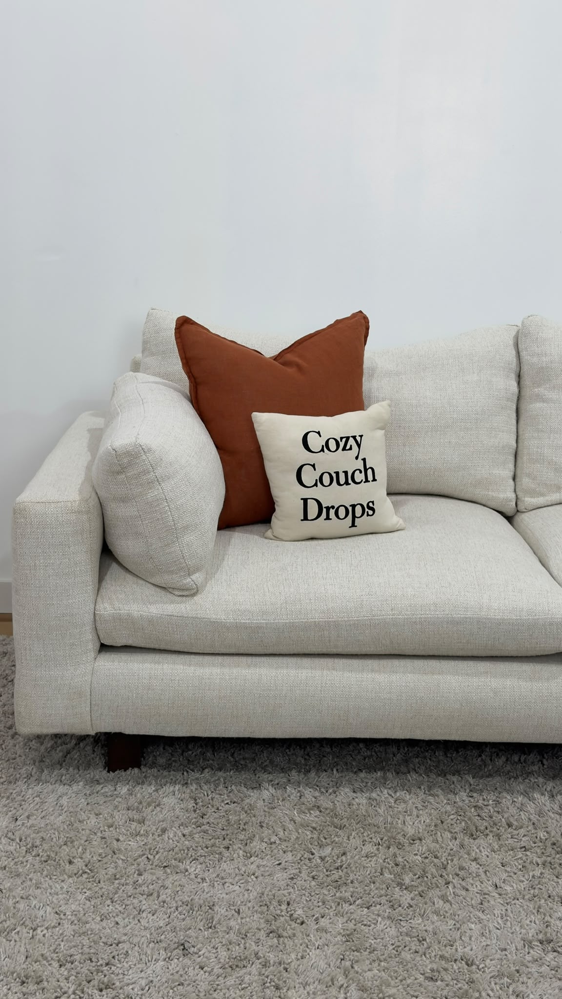 West Elm Harmony 3 Seater Sofa 82”