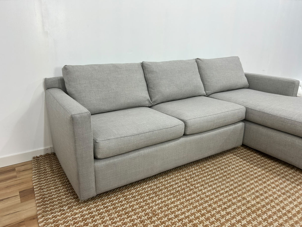 Crate and Barrel Barrett Sectional Sofa