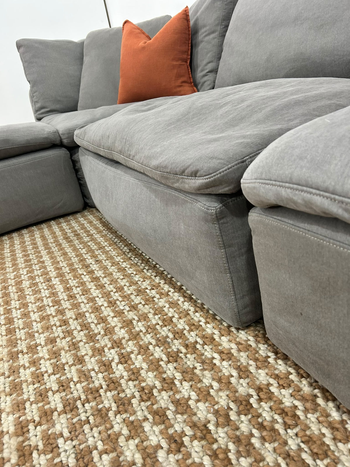 Moe’s Clay Modular Sofa 133”