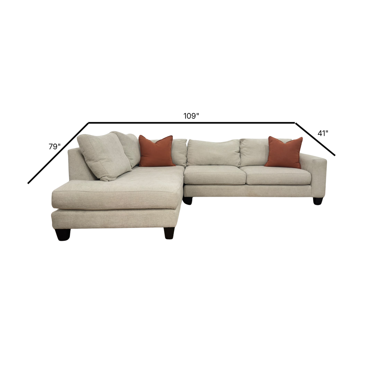 Urban Barn Tribeca Sectional Sofa