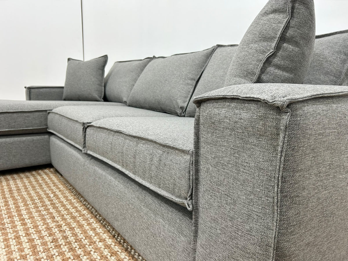 Stylus Rags Sectional Sofa 111”