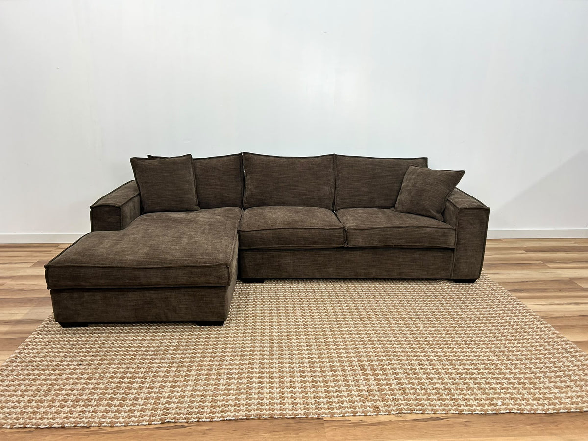 Stylus Rags Sectional Sofa 111”