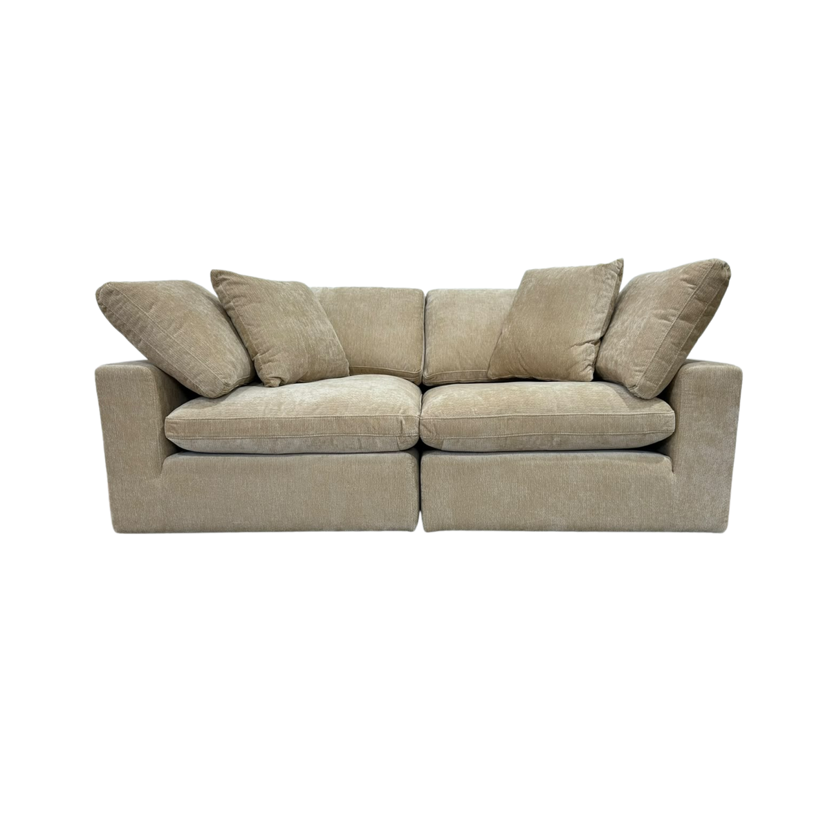 Snug Modular Sofa - Sand - 2pc