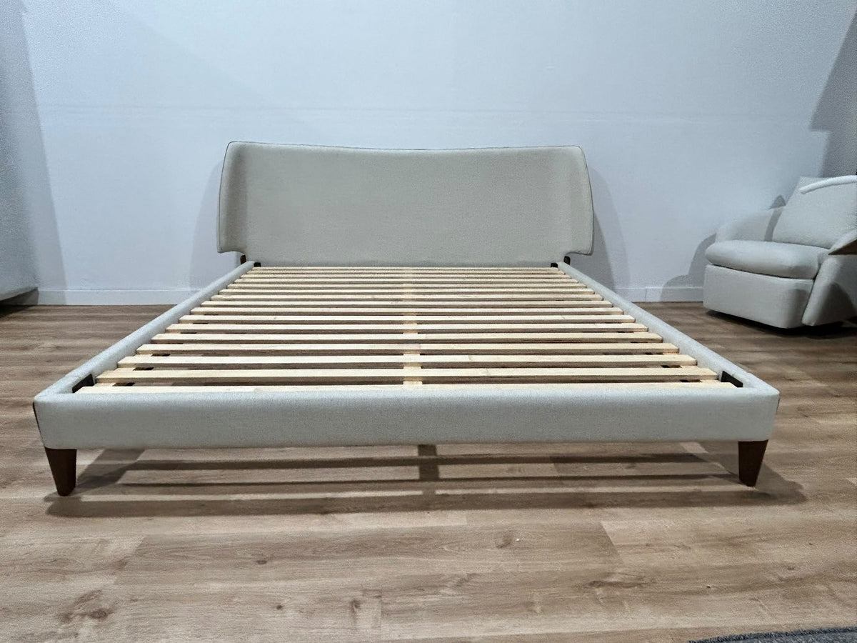 MCM King Bed Frame - Ivory