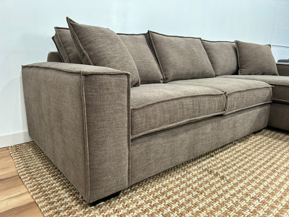 Stylus Rags Sectional Sofa 111”