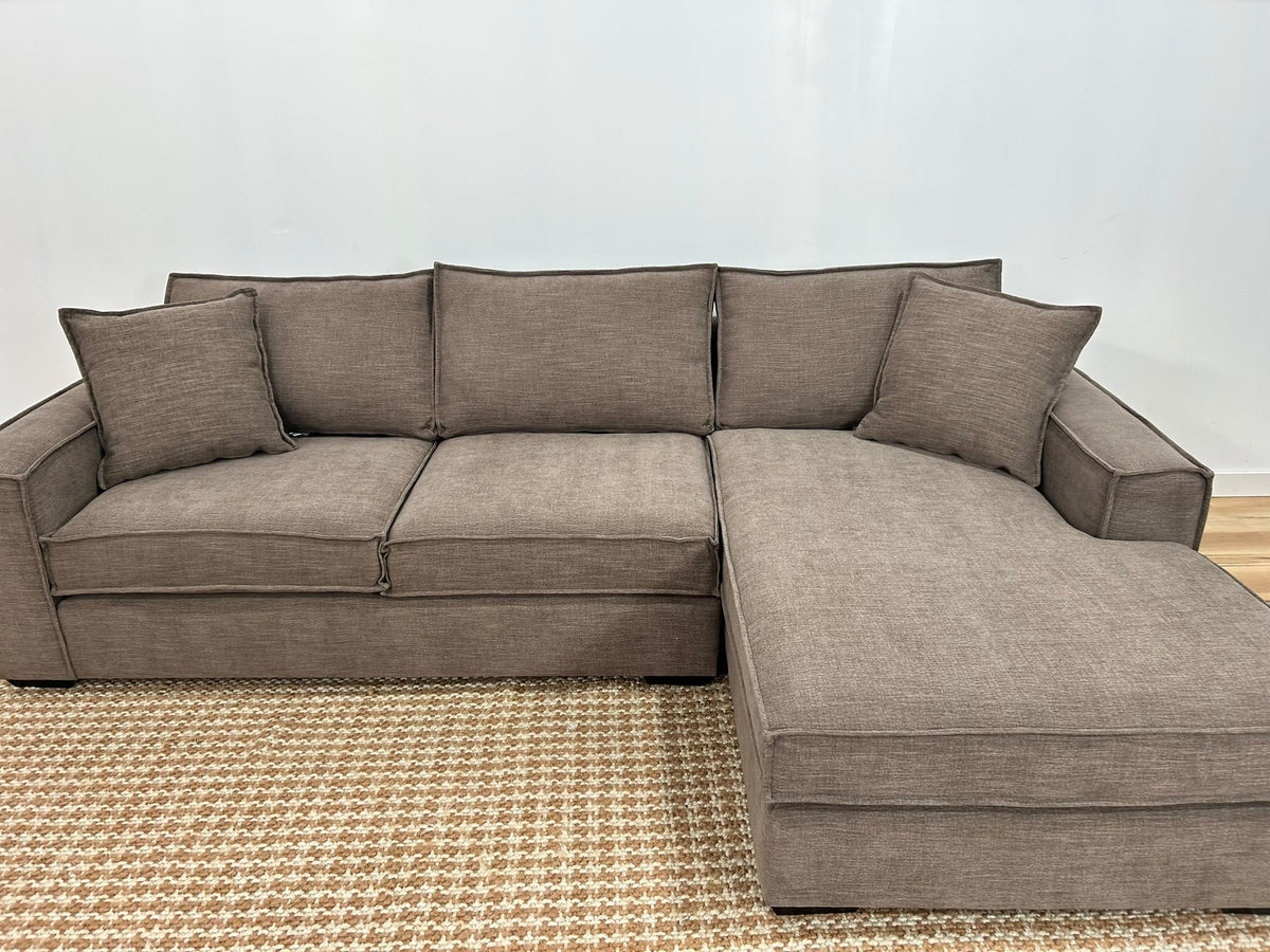 Stylus Rags Sectional Sofa 111”