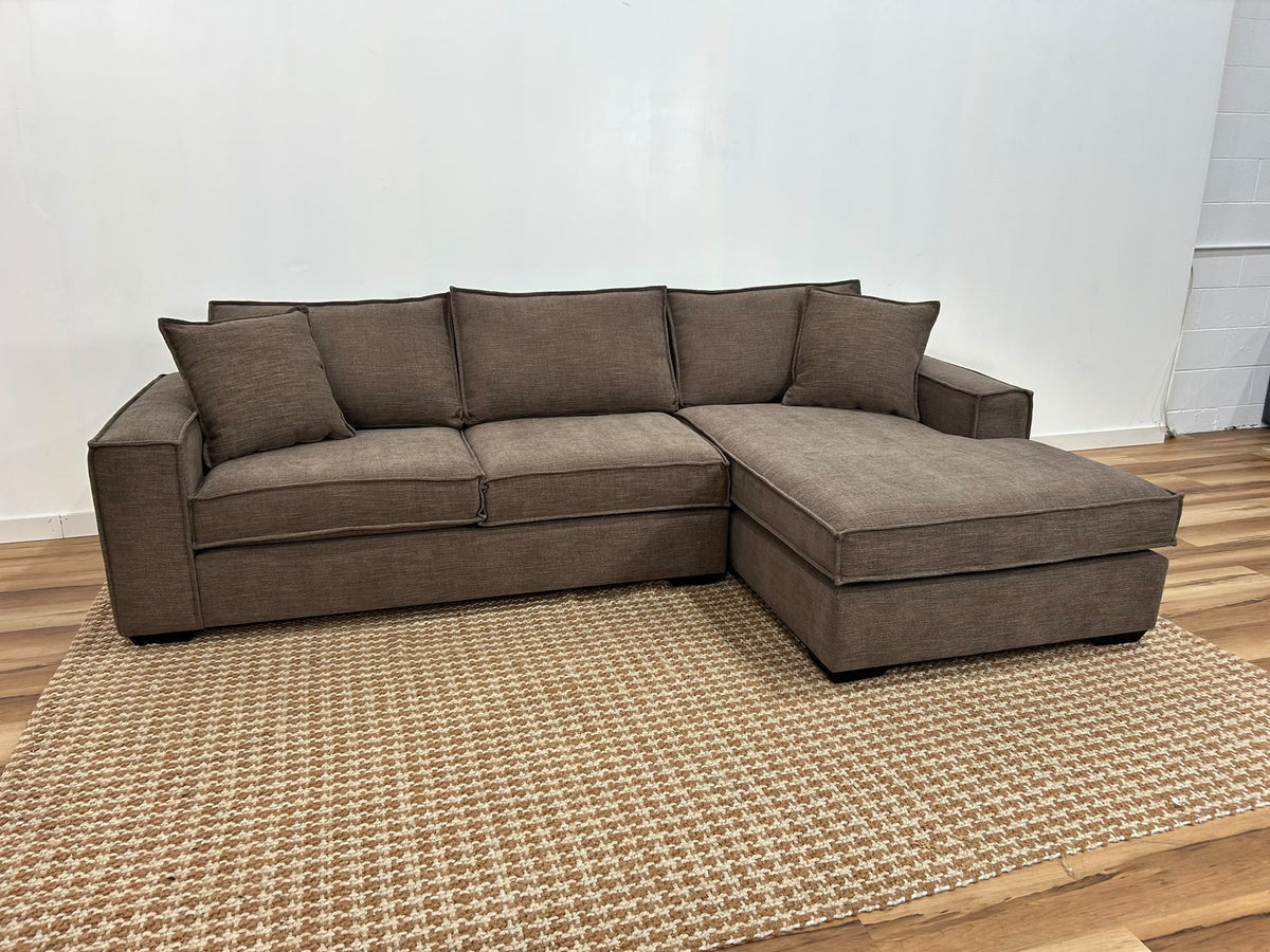 Stylus Rags Sectional Sofa 111”