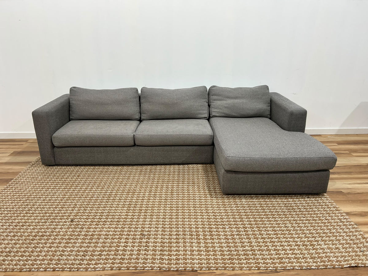 Stylus Cannon Sectional Sofa 115”