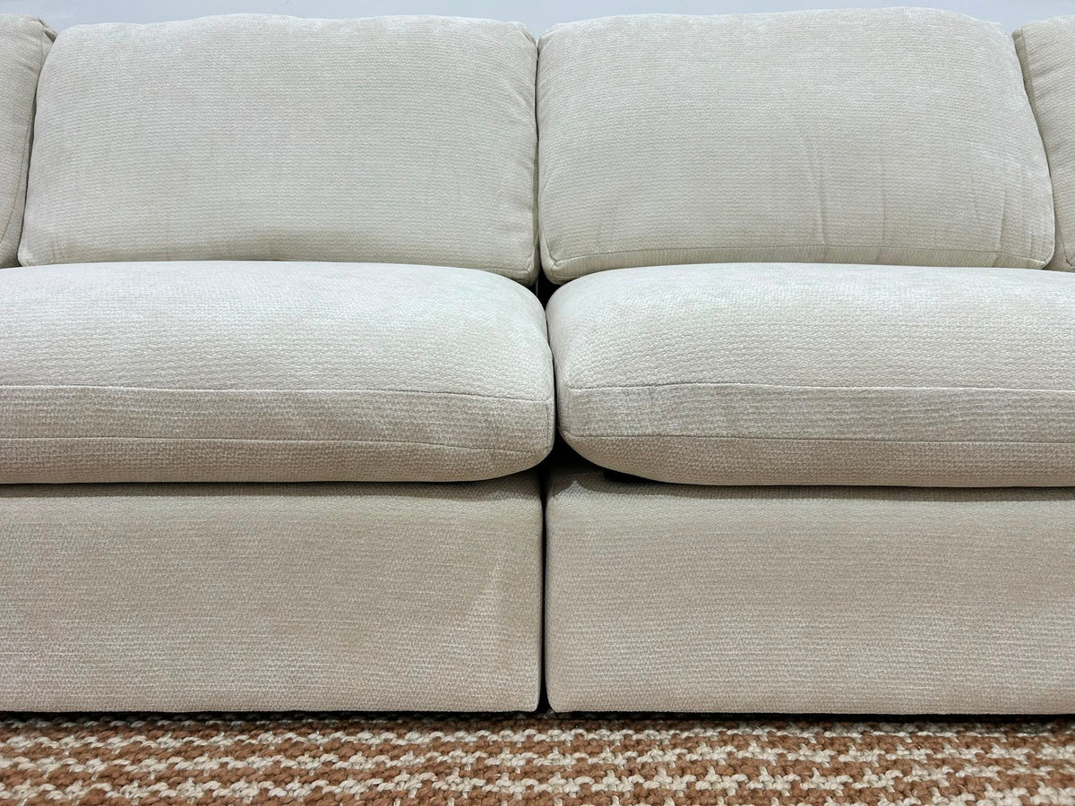 Nest | Cream | Sofa | 4pc + 2 Ottoman