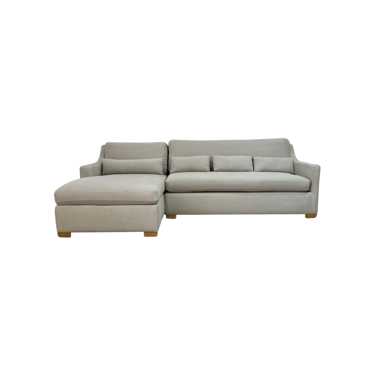 Interior Define Ella Sectional Sofa 105”