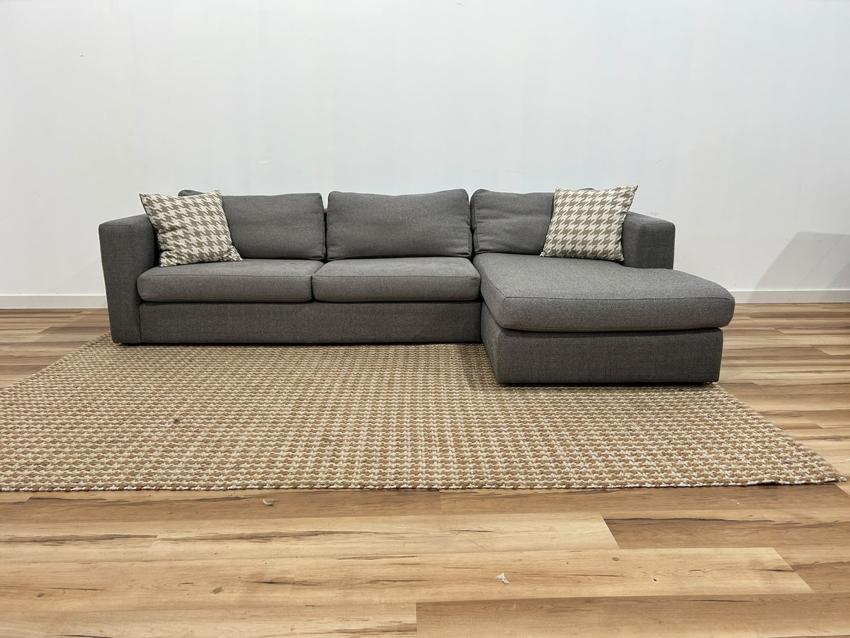 Stylus Cannon Sectional Sofa 115”