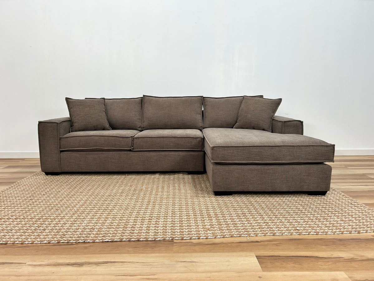 Stylus Rags Sectional Sofa 111”