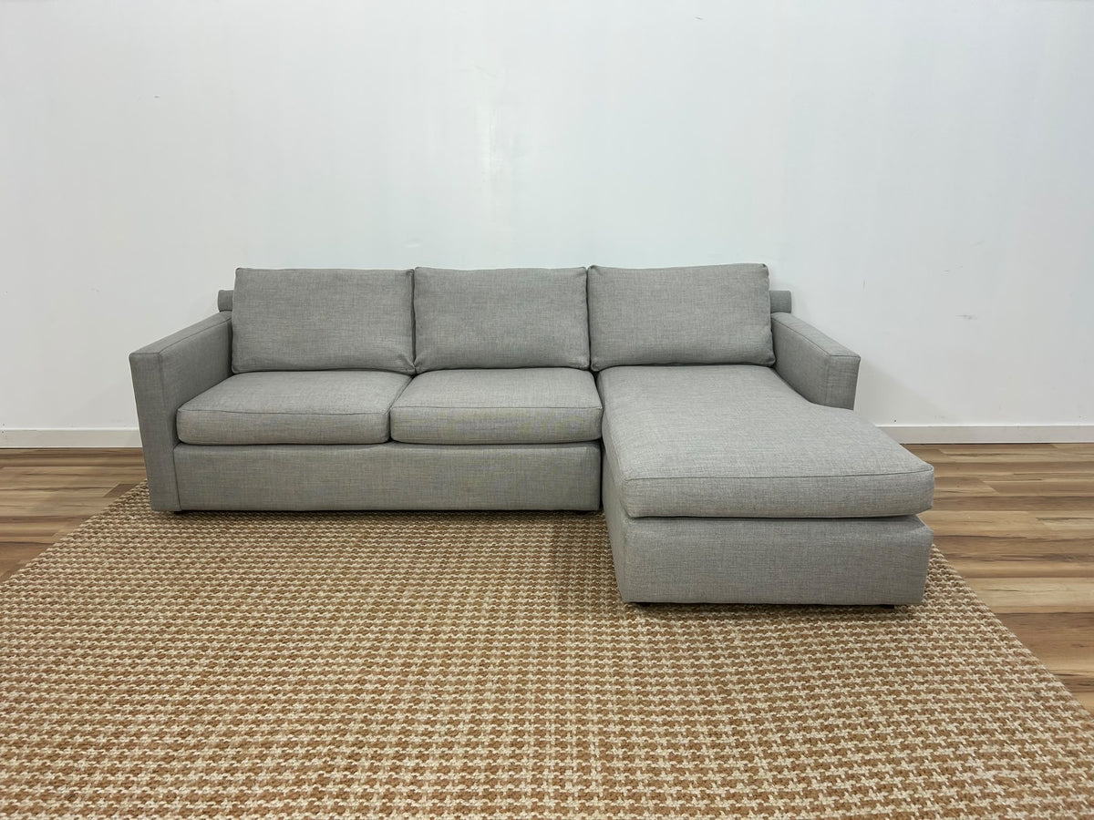 Crate and Barrel Barrett Sectional Sofa