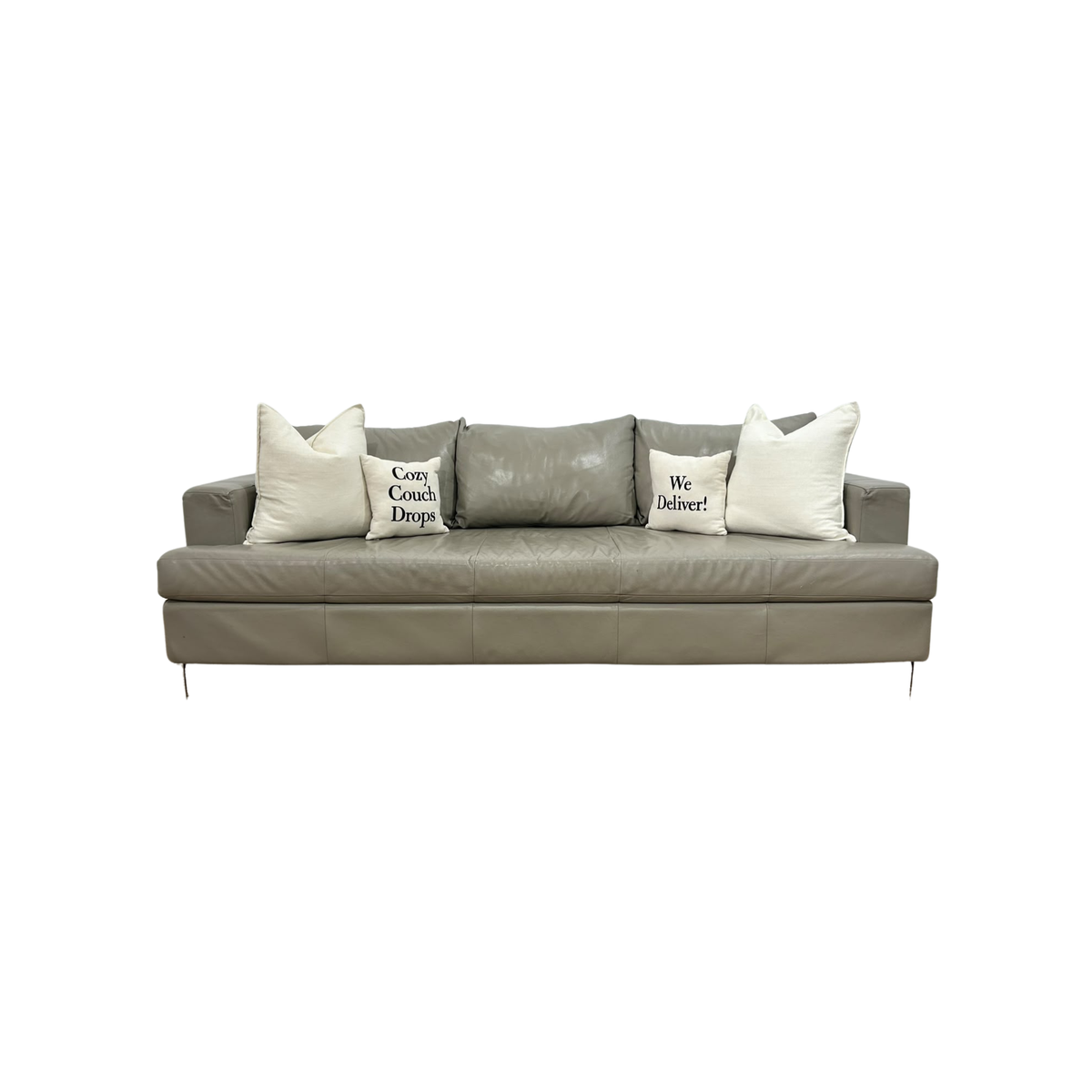 EQ3 Eve Leather Sofa 85”