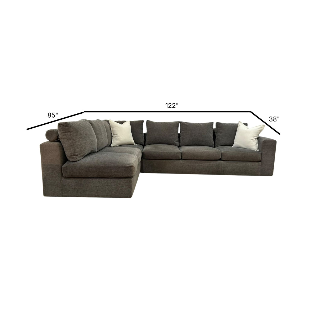 Carmel Designs Sectional Sofa 122”
