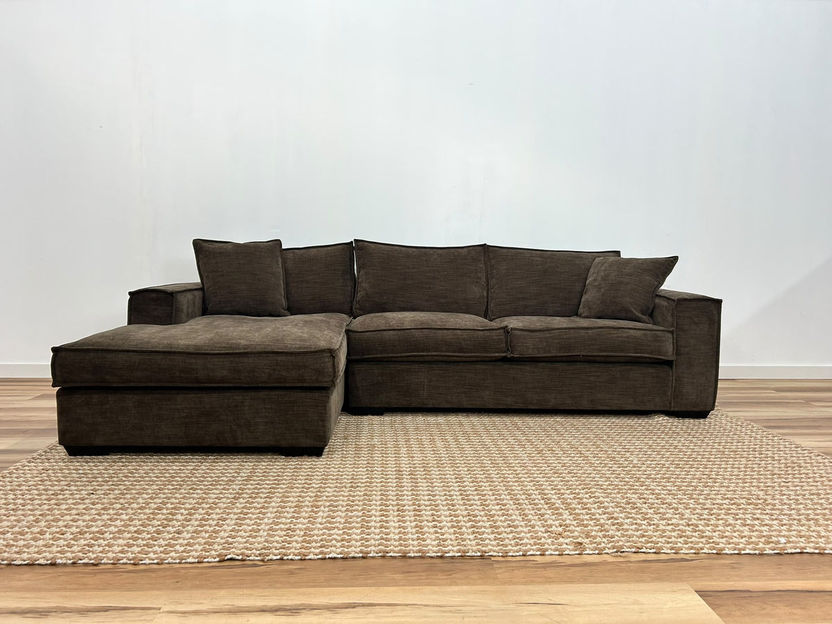 Stylus Rags Sectional Sofa 111”