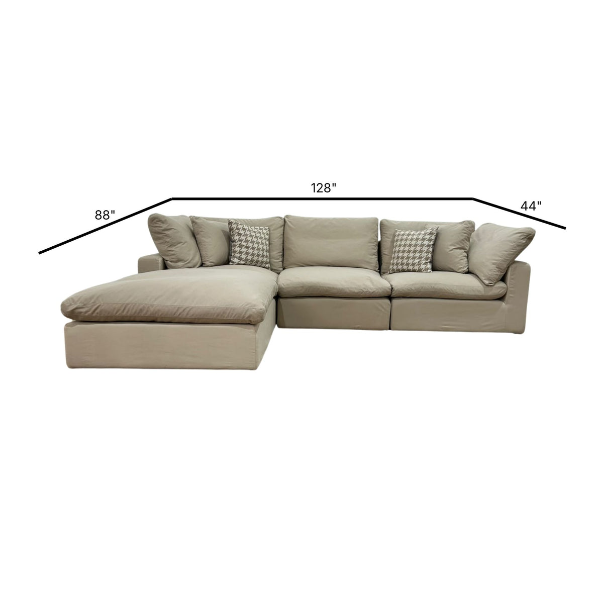 Couch Haus Modular Sofa 128”