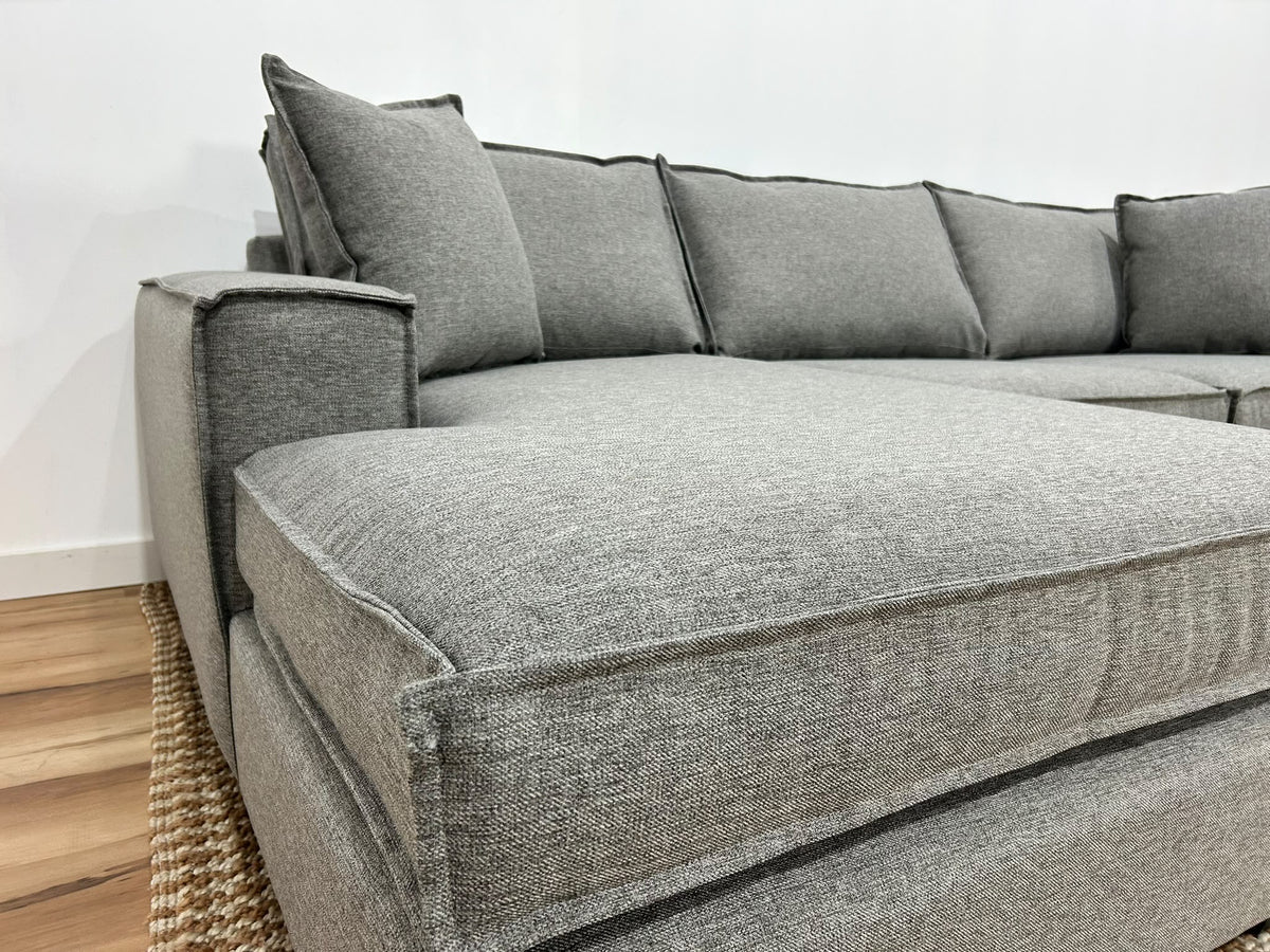Stylus Rags Sectional Sofa 111”