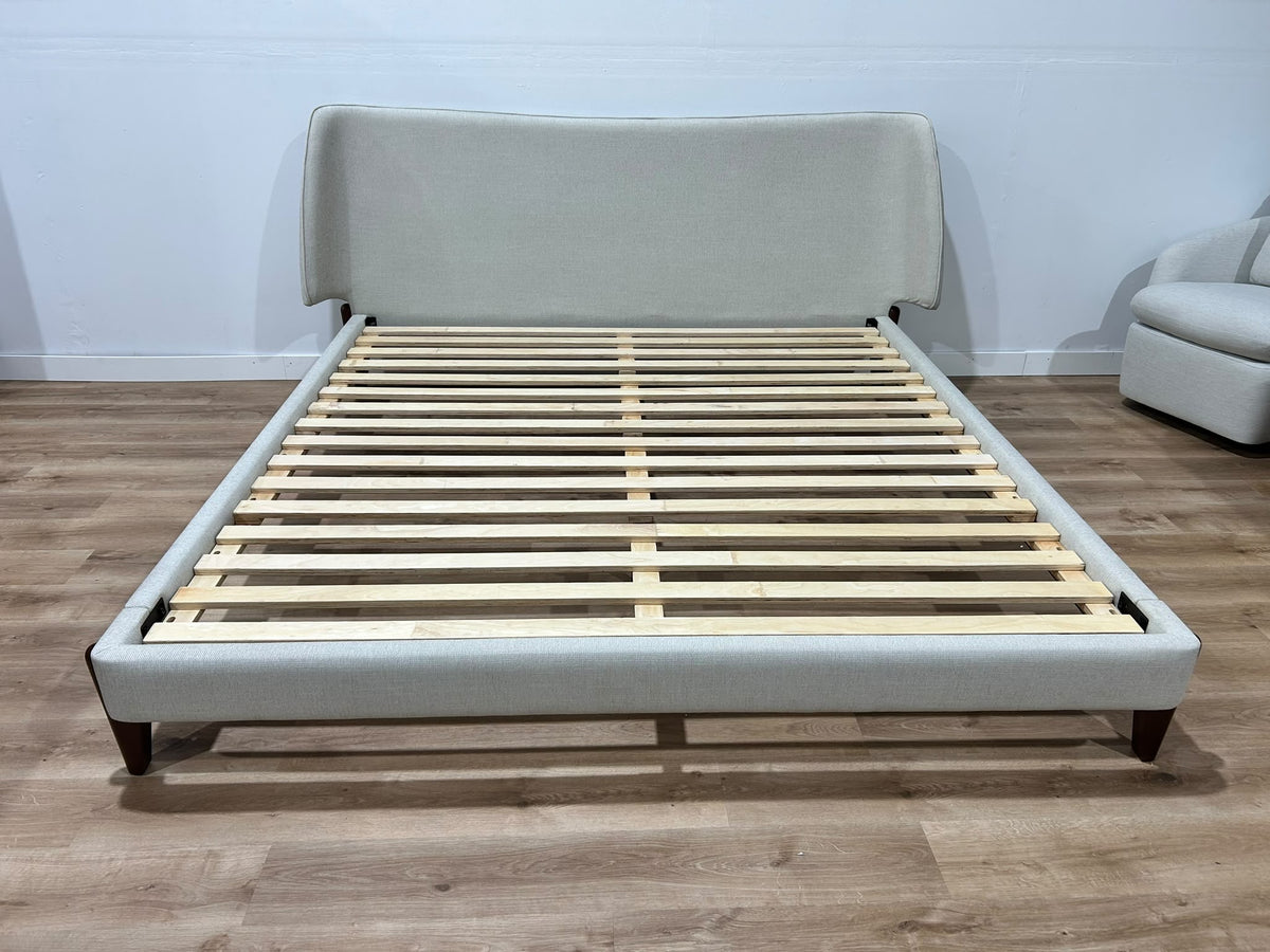 MCM King Bed Frame - Ivory