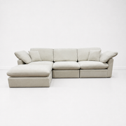 Nest | Cream | Sofa | 3pc + Ottoman