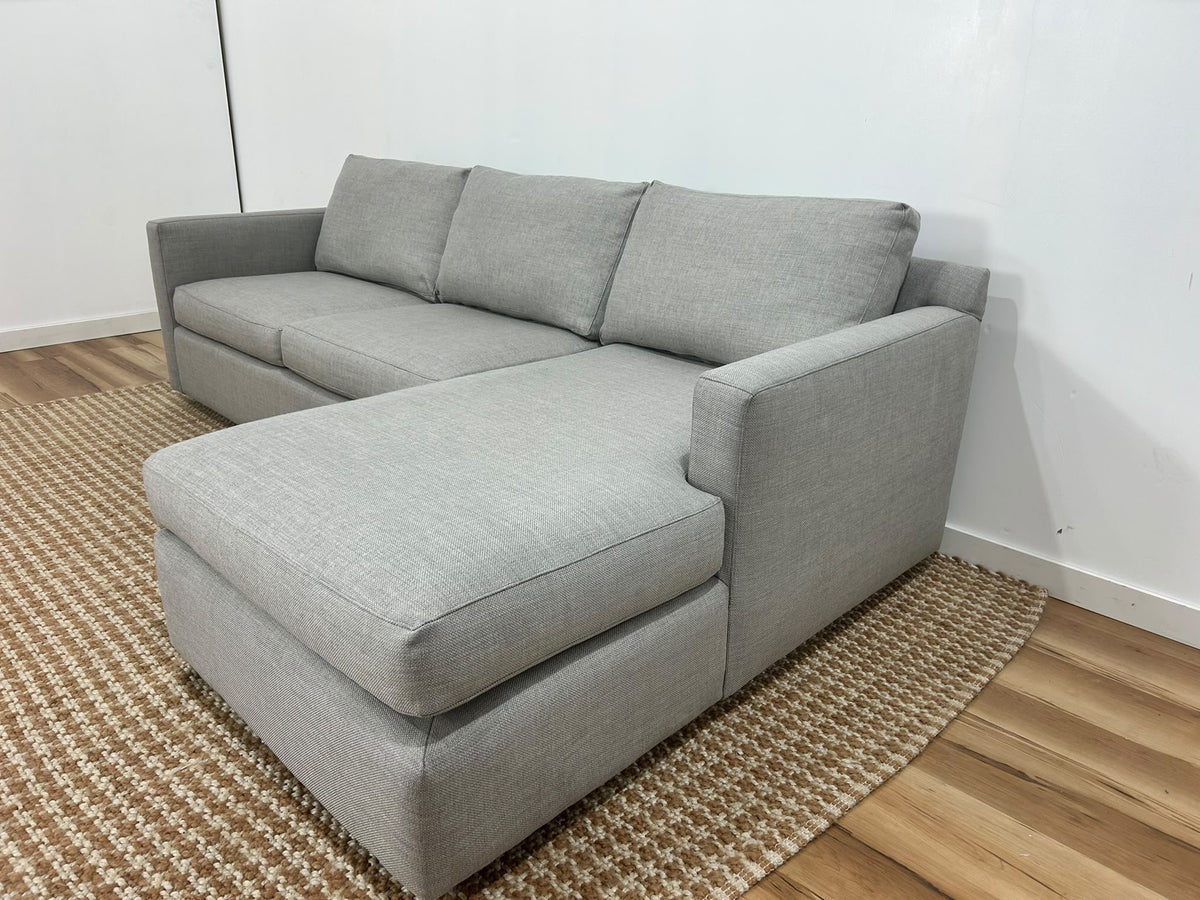 Crate and Barrel Barrett Sectional Sofa
