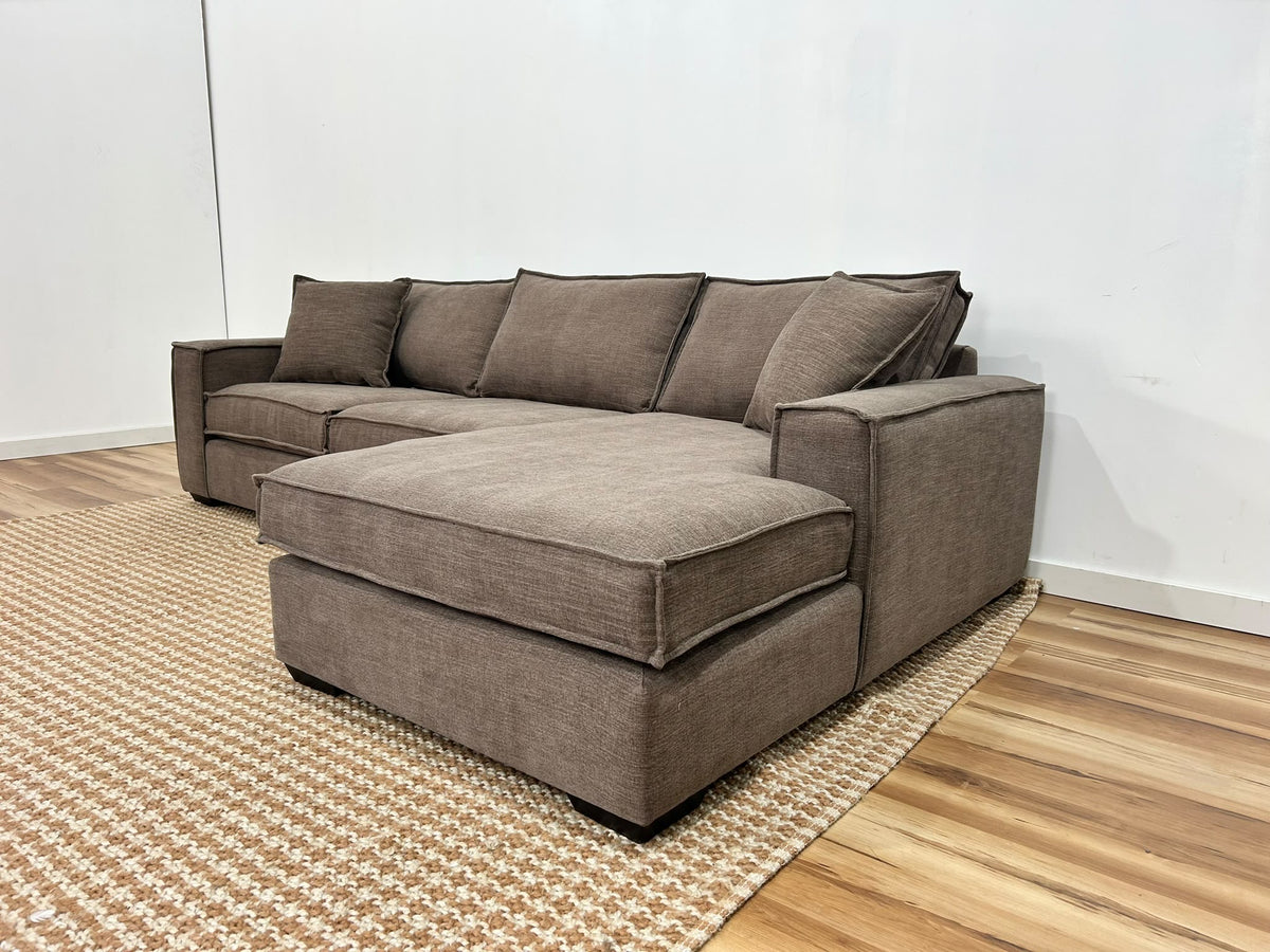 Stylus Rags Sectional Sofa 111”