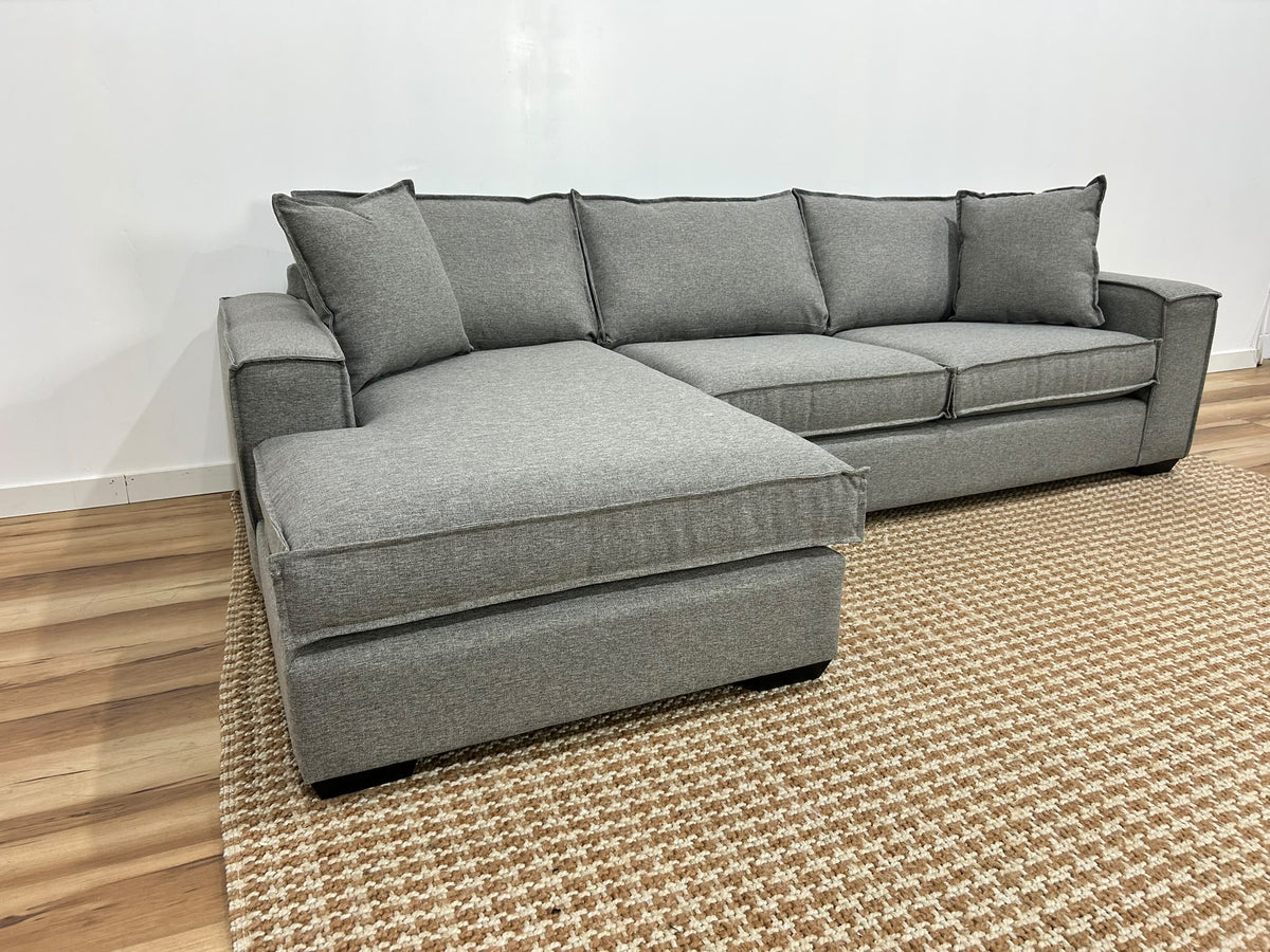 Stylus Rags Sectional Sofa 111”