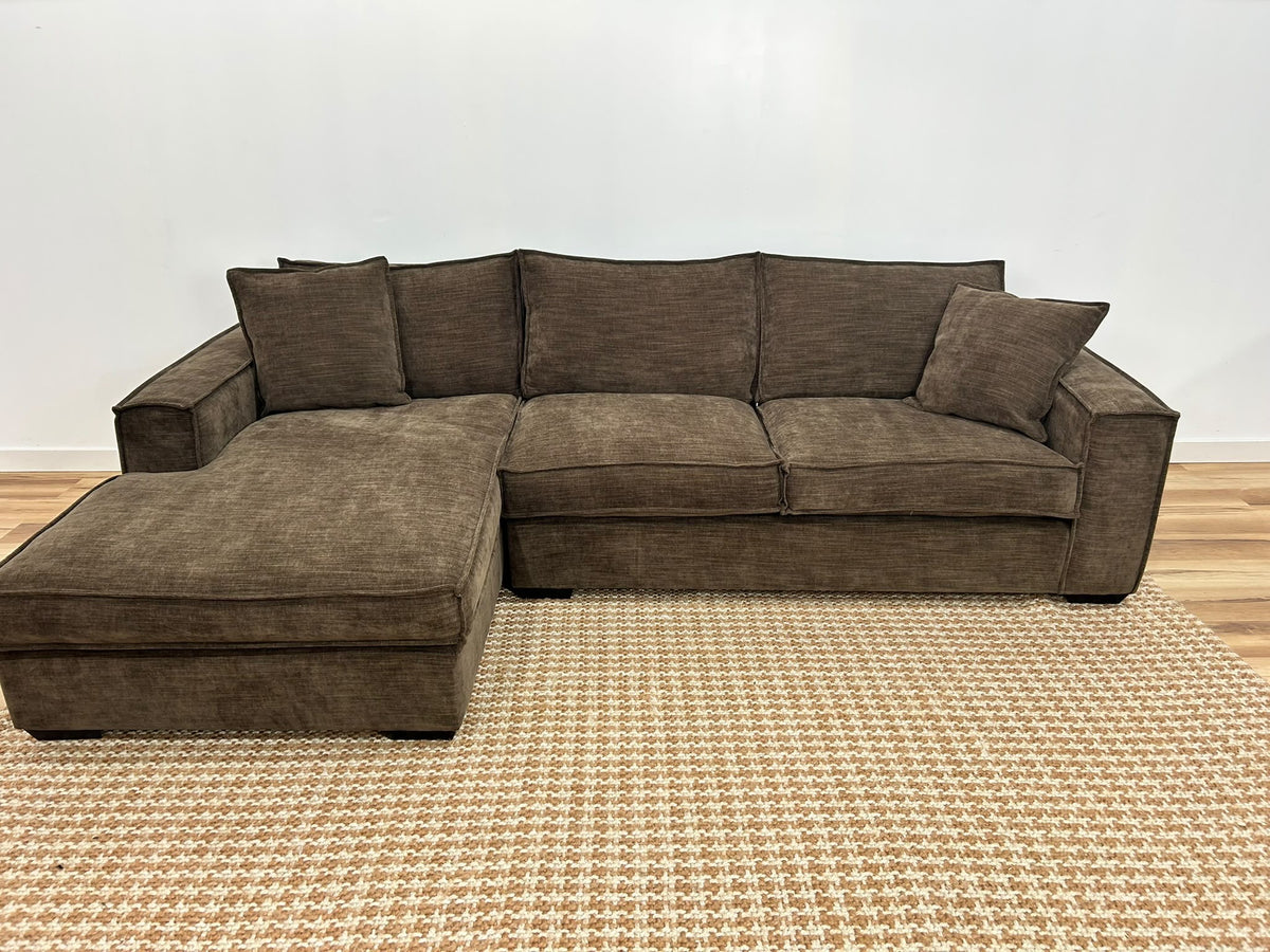 Stylus Rags Sectional Sofa 111”