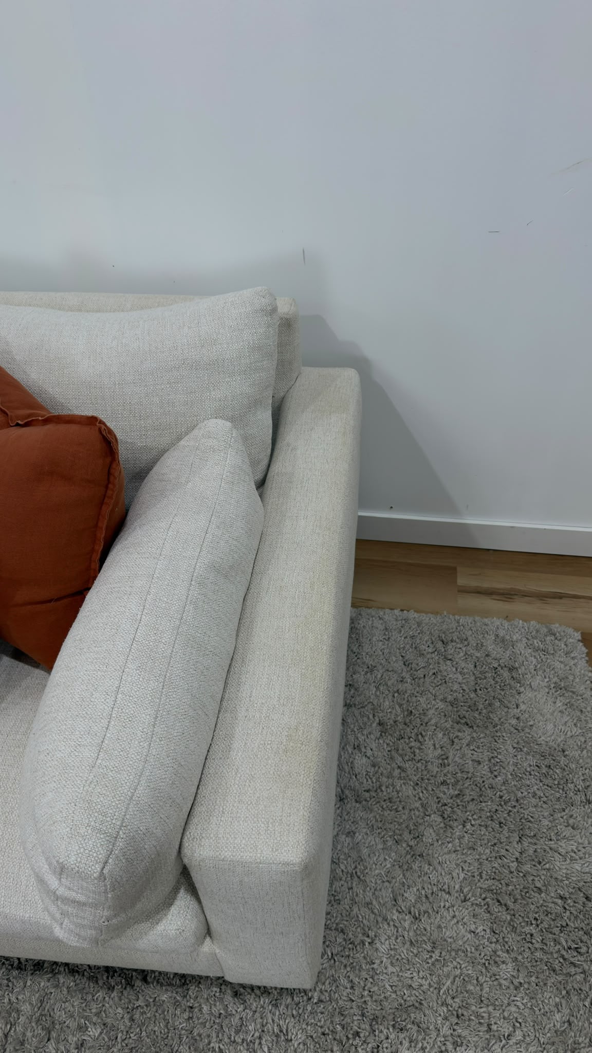 West Elm Harmony 3 Seater Sofa 82”