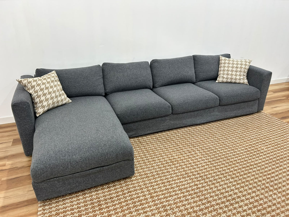 Ikea Finnala Sectional Sofa 126"