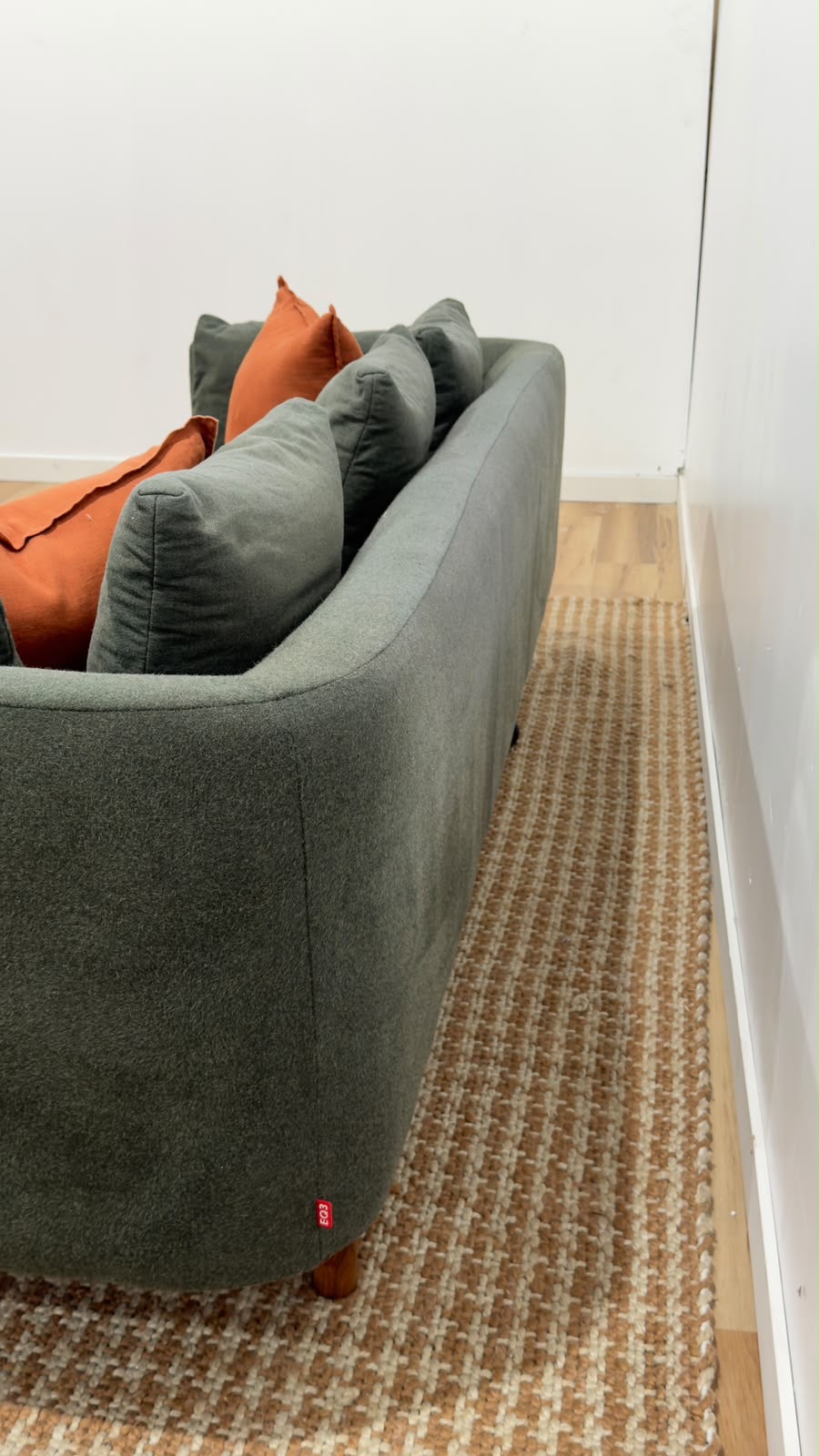 EQ3 Replay 3 Seater Sofa 99”