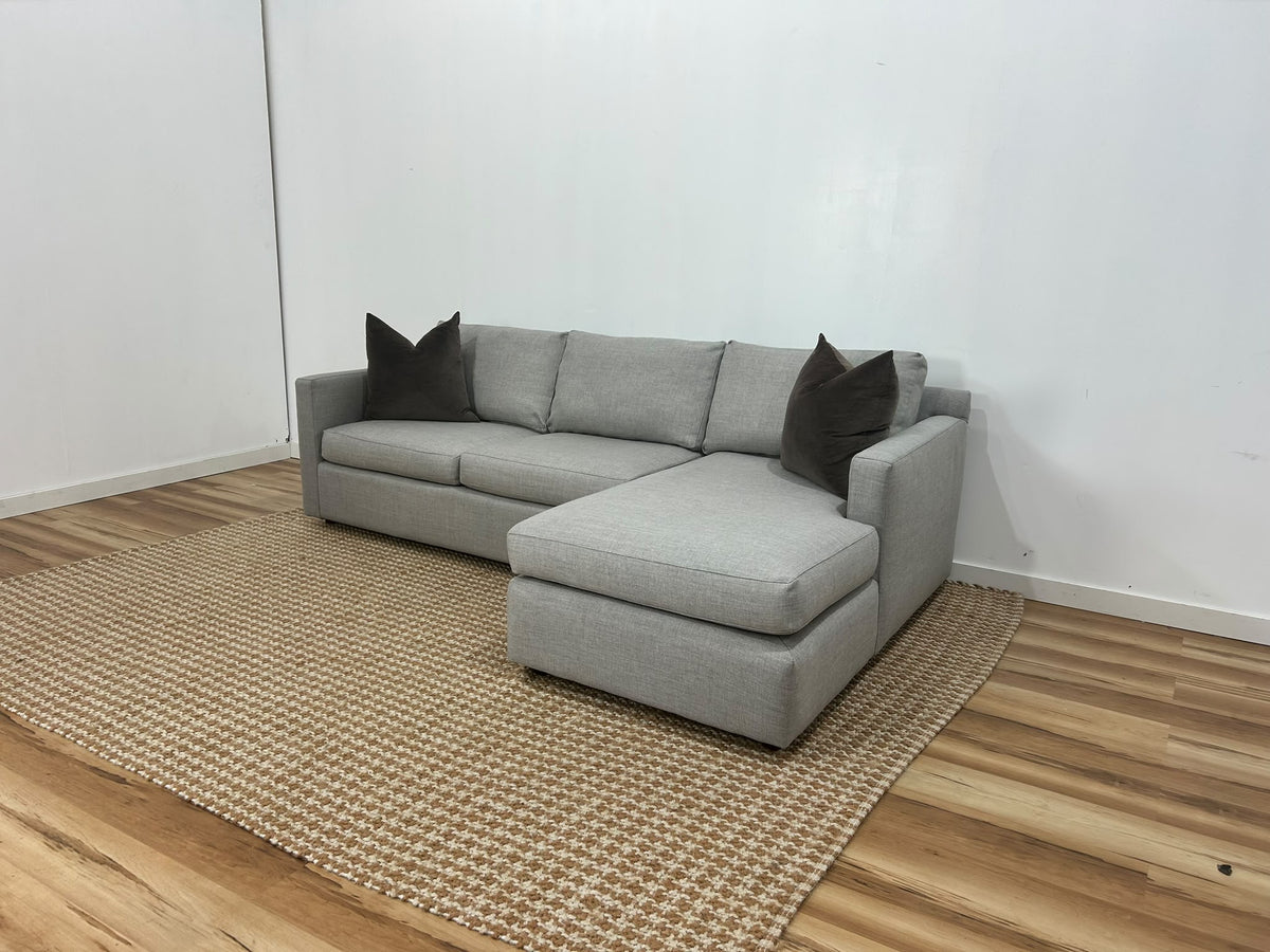 Crate and Barrel Barrett Sectional Sofa