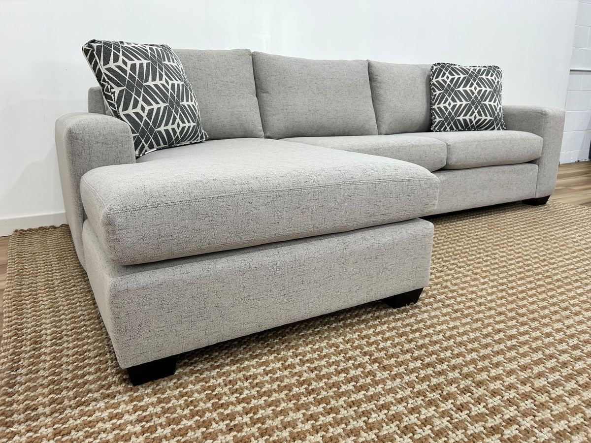 Stylus Cannon Sectional Sofa 108”
