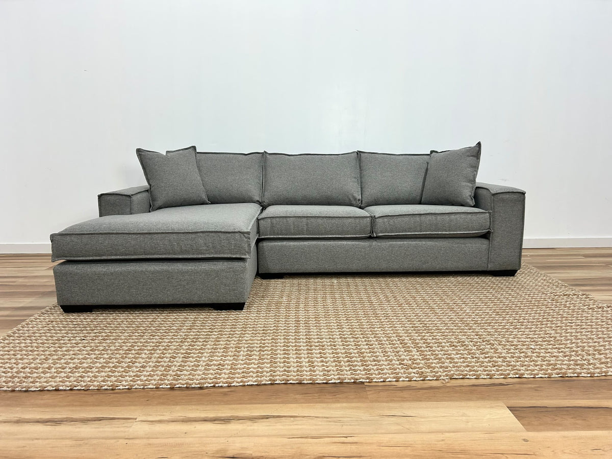 Stylus Rags Sectional Sofa 111”