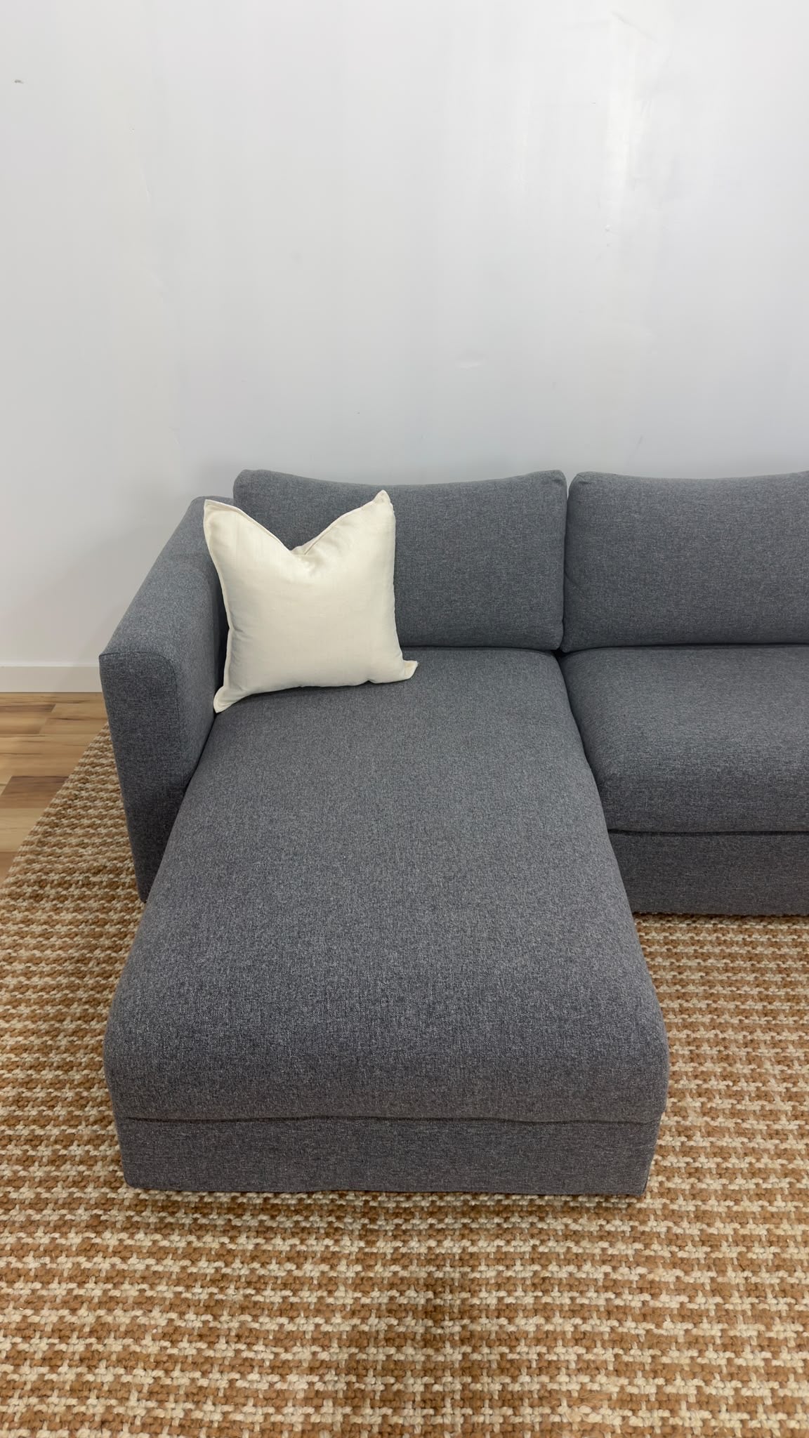 Ikea Finnala Reversible Sectional Sofa 99”