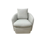 Silver Ivory Swivel Chair