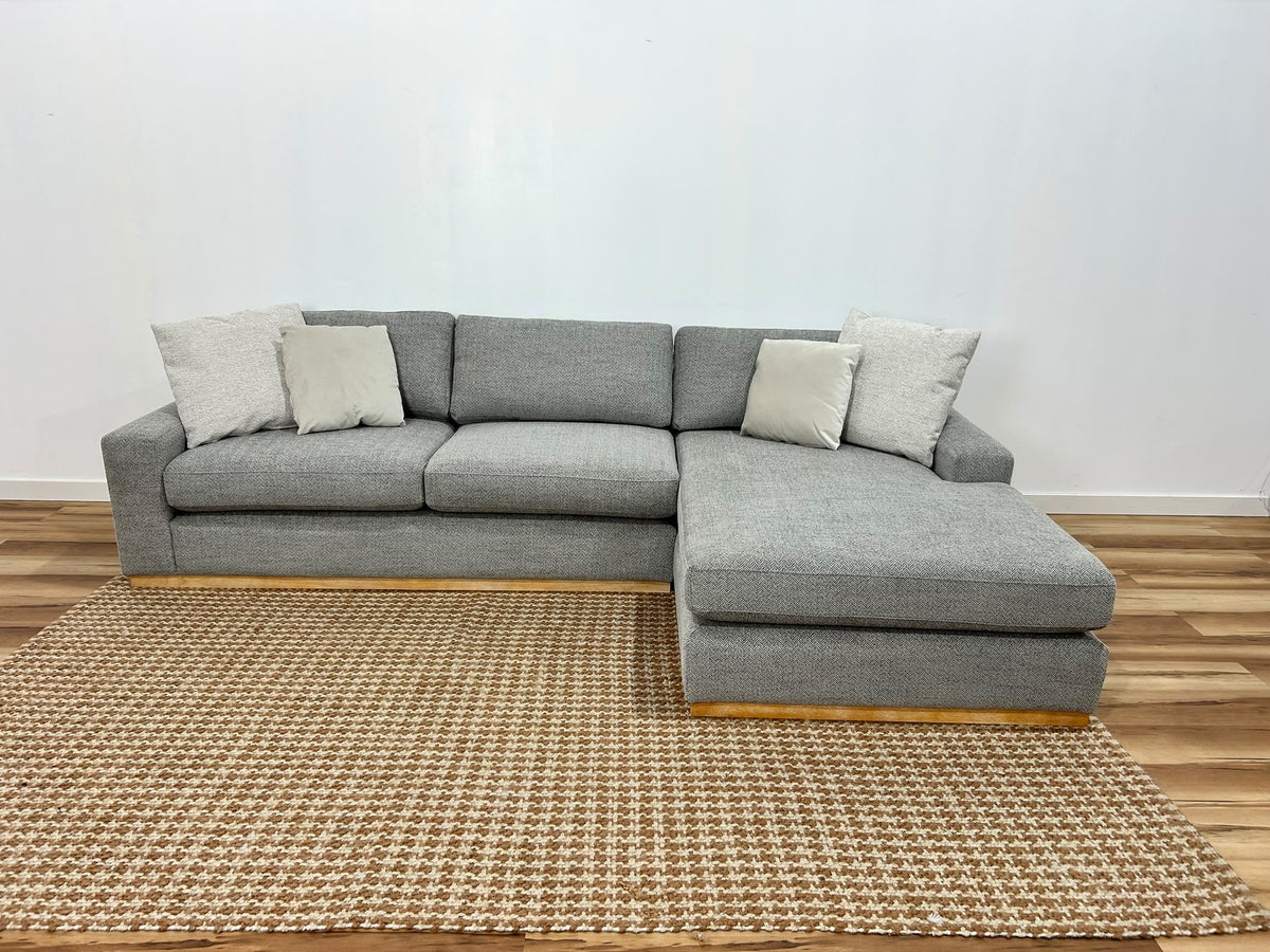 Koa Sectional Sofa 118”