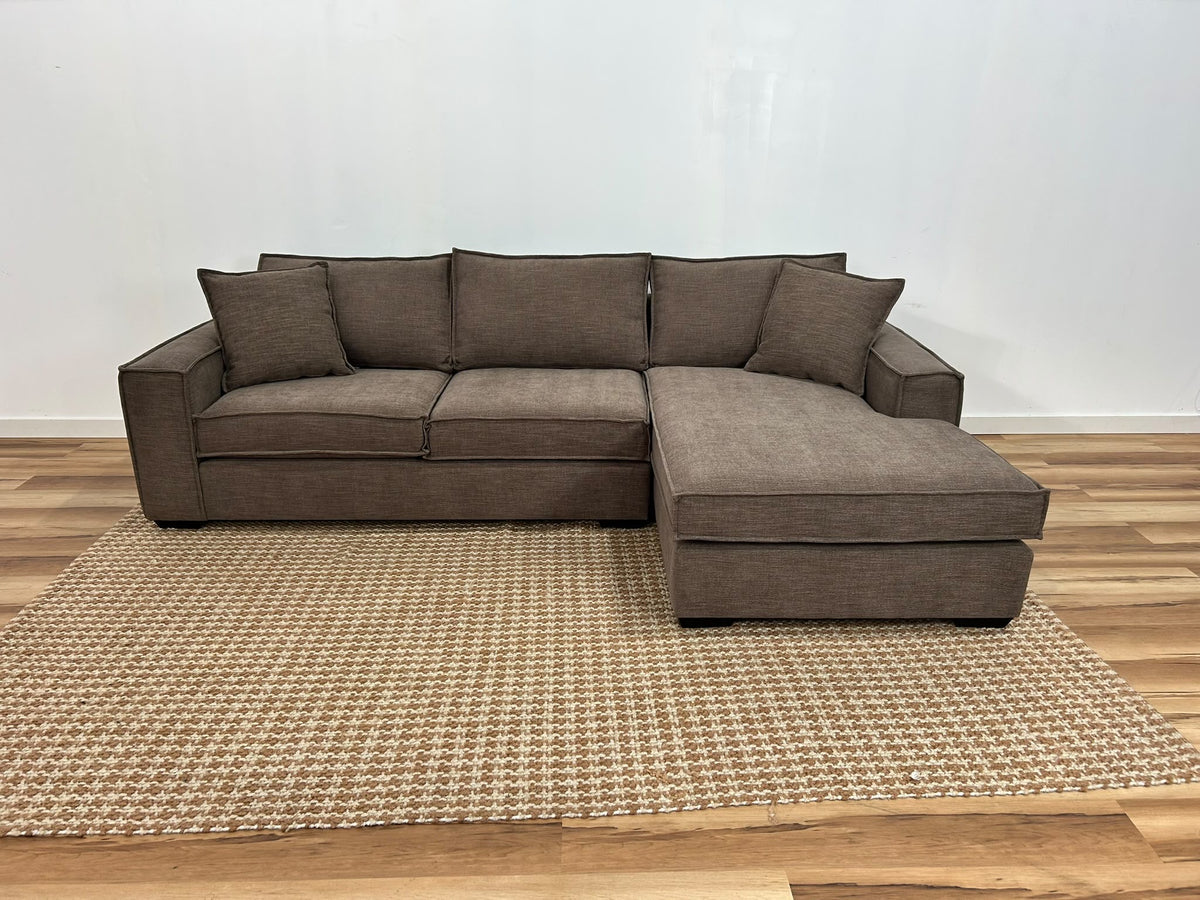 Stylus Rags Sectional Sofa 111”