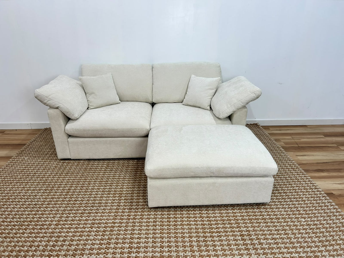 Nest | Cream | Sofa | 2pc + Ottoman