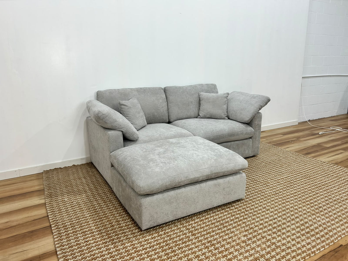 Nest | Light Grey | Sofa | 2pc + Ottoman