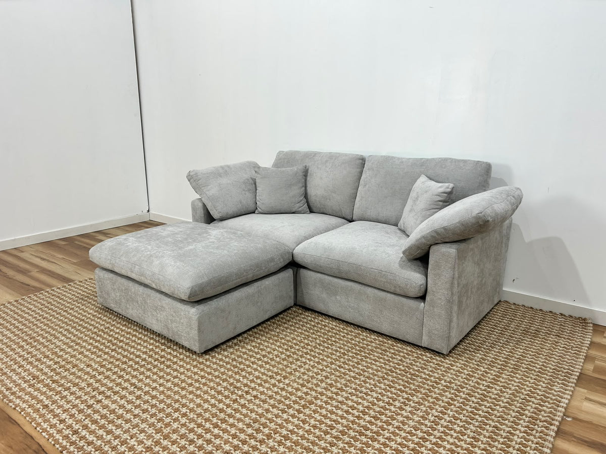 Nest | Light Grey | Sofa | 2pc + Ottoman